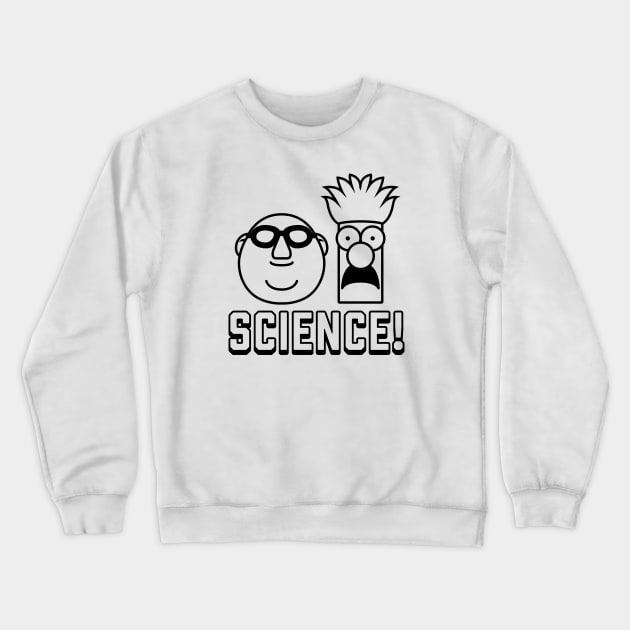 Muppets Science Bunsen and Beaker Crewneck Sweatshirt by stayfrostybro